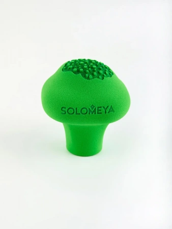 Спонж Брокколи для создания веснушек, Зеленый Solomeya Broccoli Freckle Sponge, Green, 1 шт